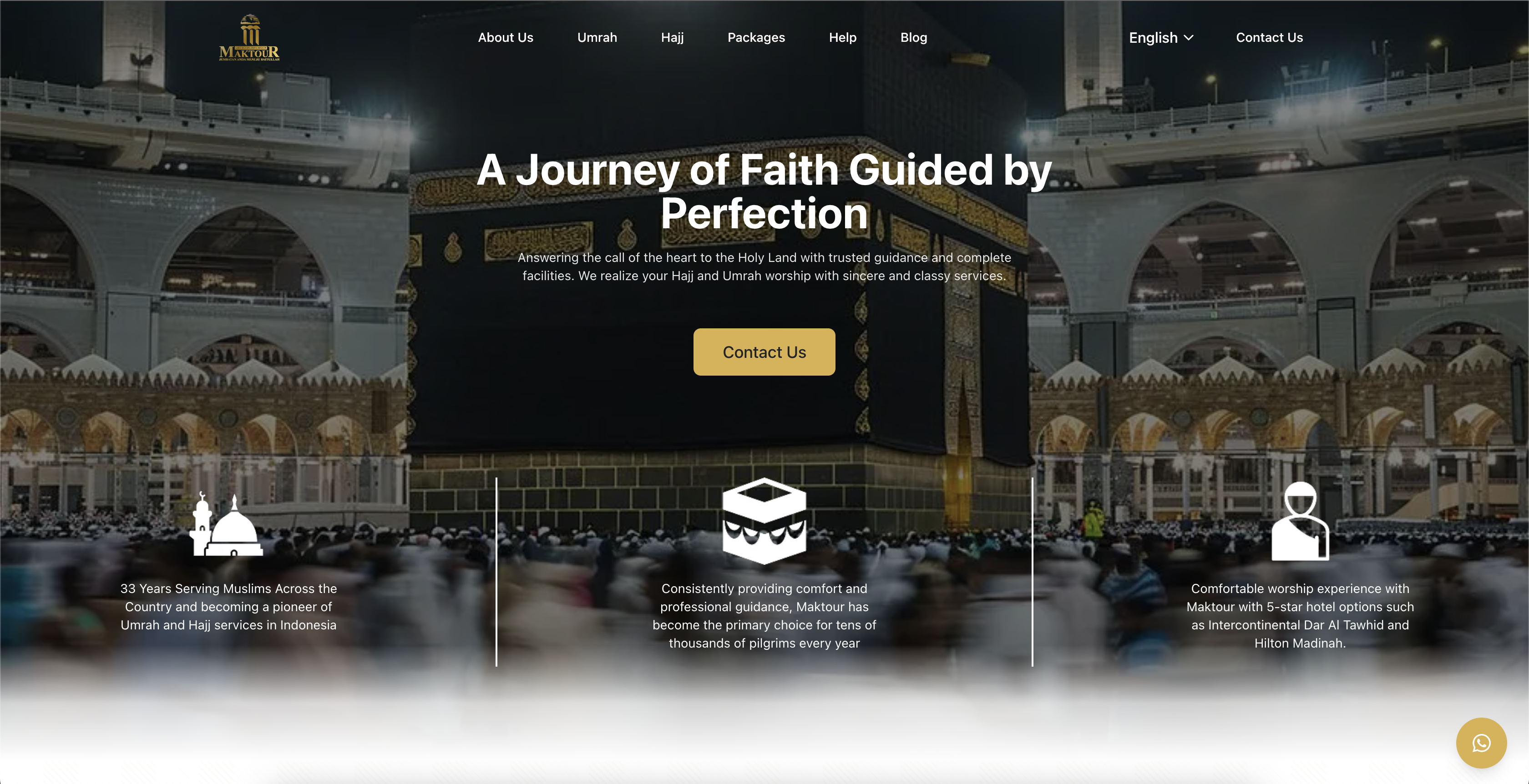 Maktour Landing Page & CMS - Image 1