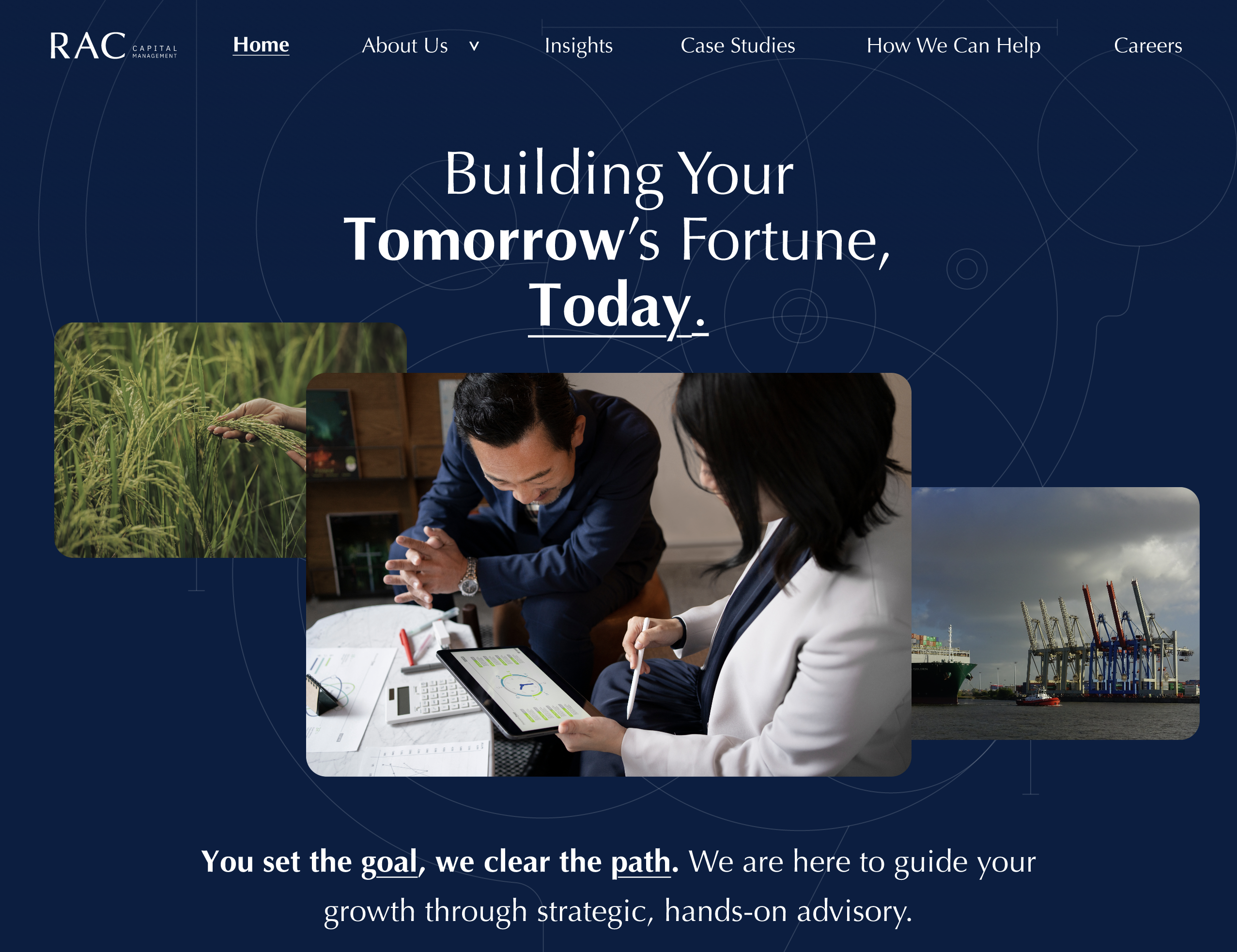RAC Landing Page with CMS - Image 1