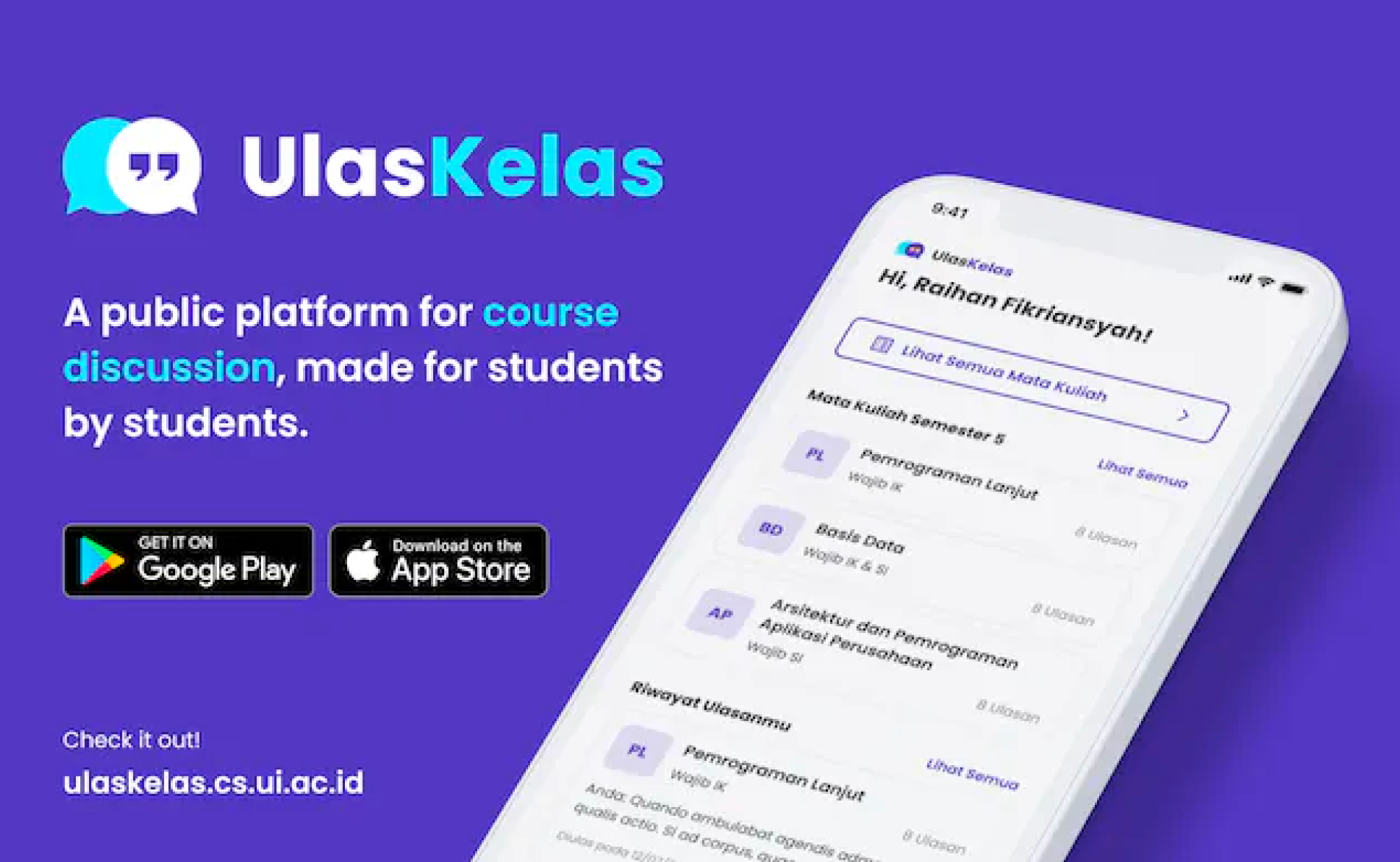UlasKelas - Ristek CS UI - Image 1